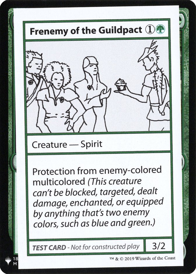 Frenemy of the Guildpact CMB1-74 Mystery Booster Playtest Cards 2019 Magic card
