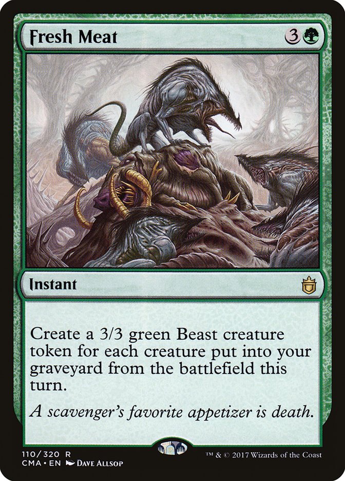 Fresh Meat CMA-110 Commander Anthology Magic card