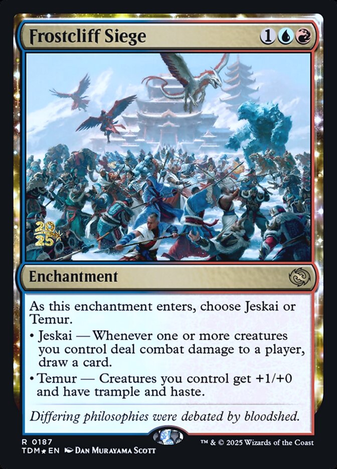 Frostcliff Siege PTDM-187S Tarkir: Dragonstorm Promos Magic card