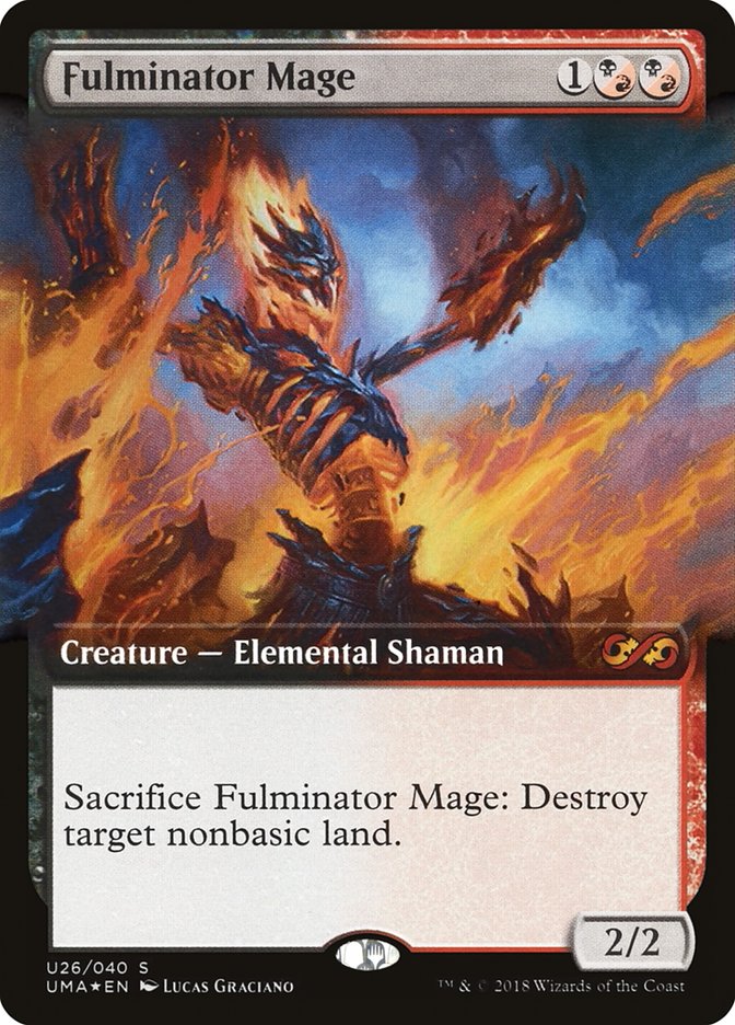 Fulminator Mage PUMA-U26 Ultimate Box Topper Magic card