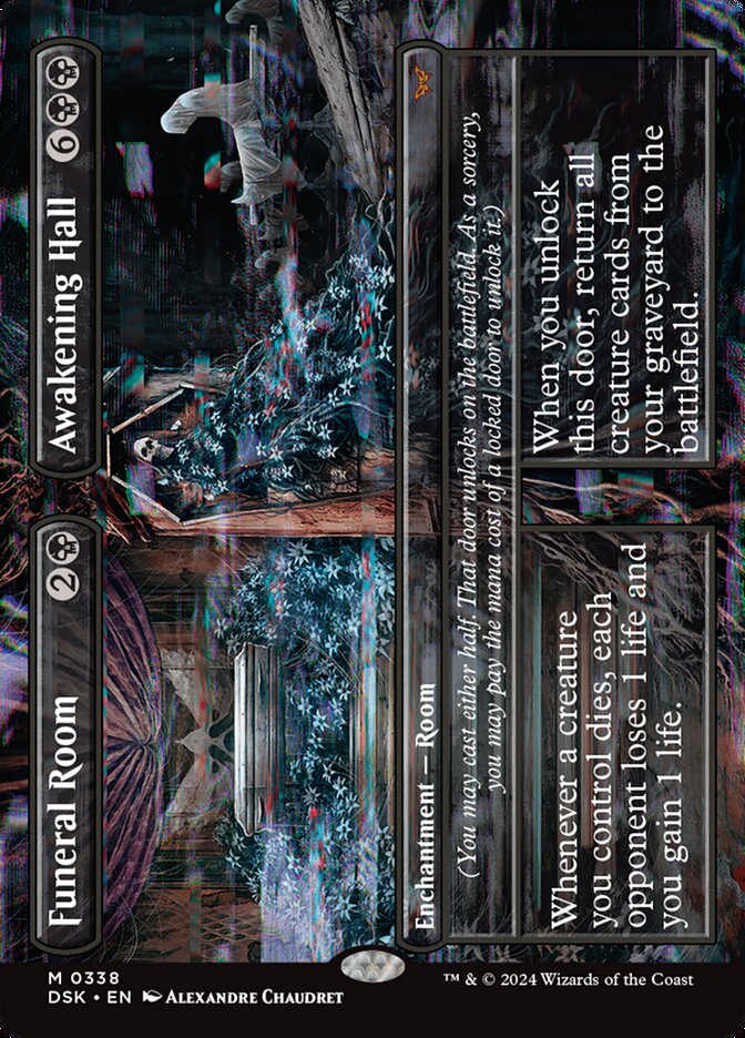 Funeral Room // Awakening Hall DSK-338 Duskmourn: House of Horror Magic card