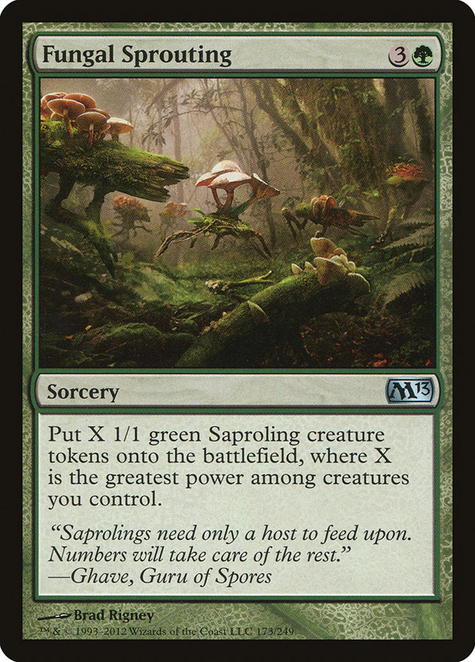 Fungal Sprouting M13-173 Magic 2013 Magic card
