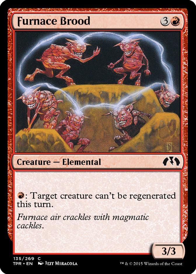 Furnace Brood TPR-135 Tempest Remastered Magic card