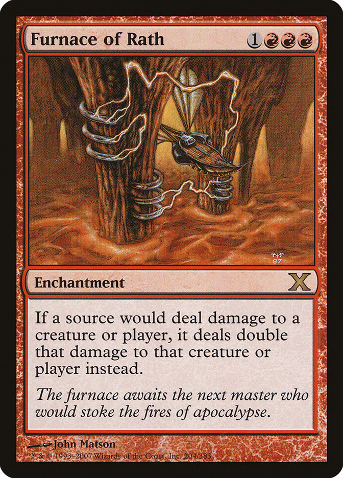 Furnace of Rath 10E-204 Tenth Edition Magic card