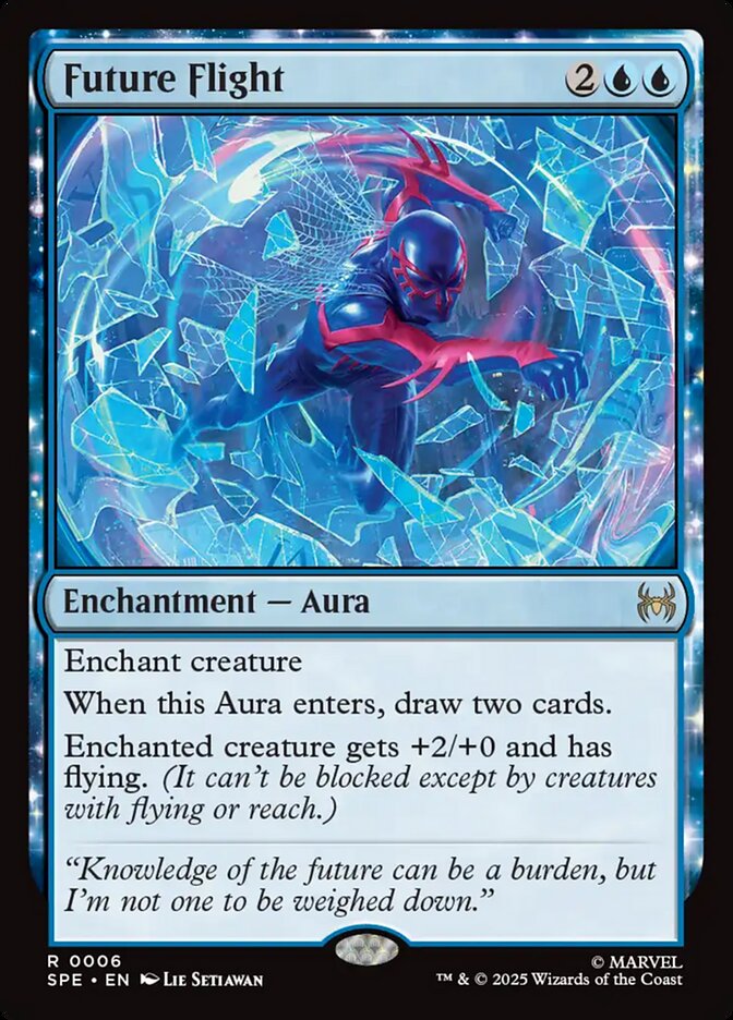 Future Flight SPE-6 Marvel's Spider-Man Eternal Magic card