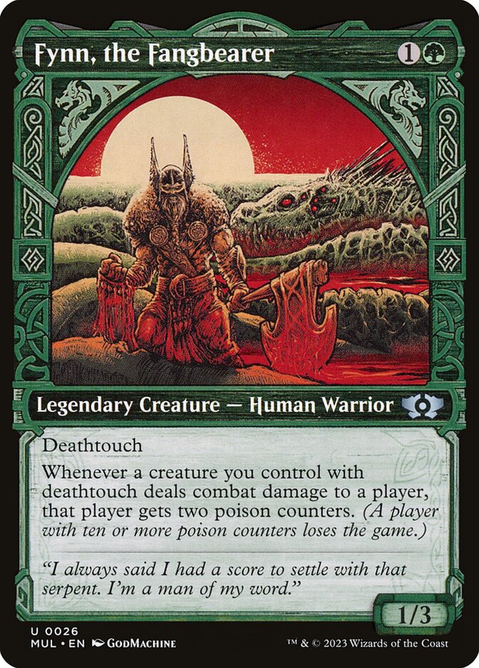 Fynn, the Fangbearer MUL-26 Multiverse Legends Magic card