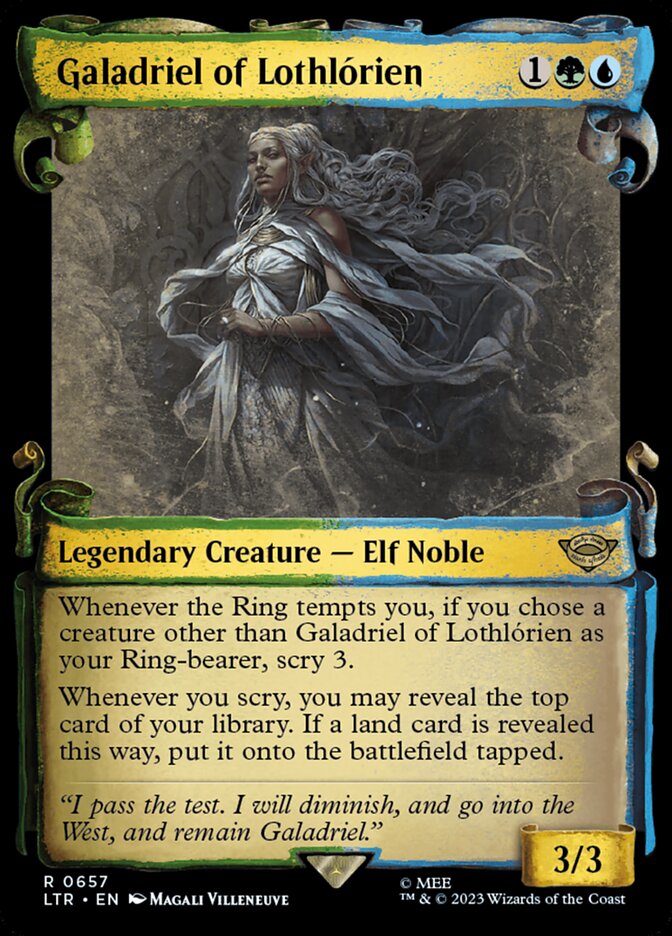 Galadriel of Lothlórien LTR-657 The Lord of the Rings: Tales of Middle-earth Magic card