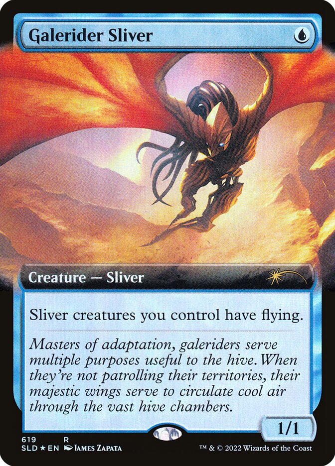 Galerider Sliver SLD-619 Secret Lair Drop Magic card