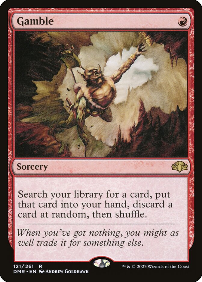 Gamble DMR-121 Dominaria Remastered Magic card