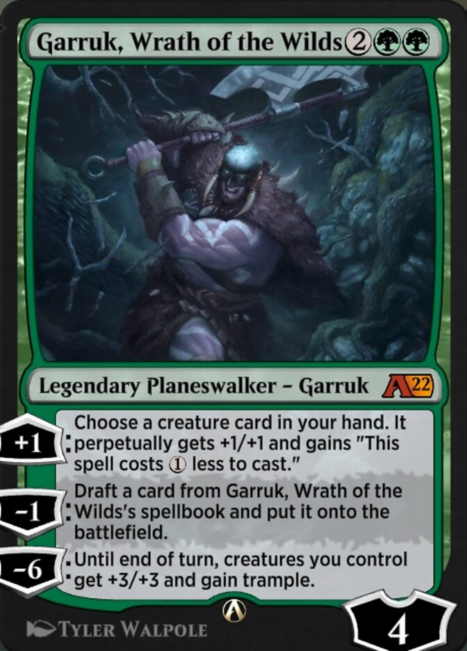Garruk, Wrath of the Wilds YMID-47 Alchemy: Innistrad Magic card