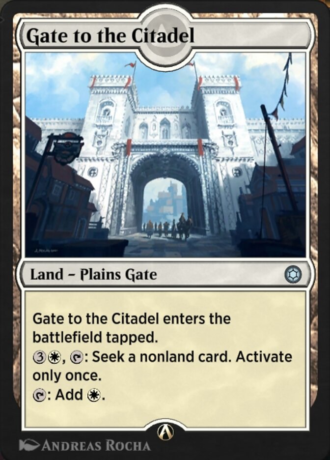 Gate to the Citadel HBG-80 Alchemy Horizons: Baldur's Gate Magic card