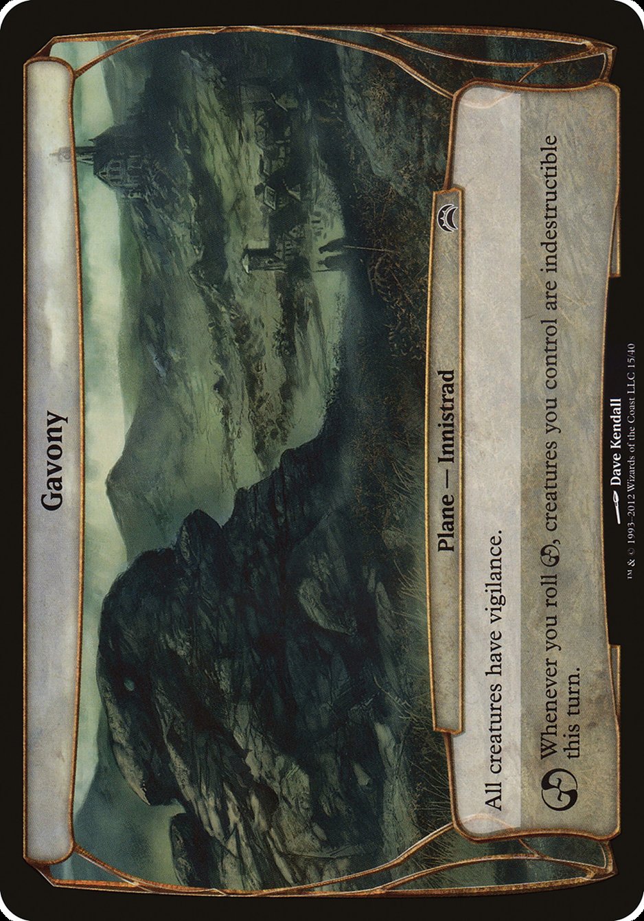 Gavony OPC2-15 Planechase 2012 Planes Magic card