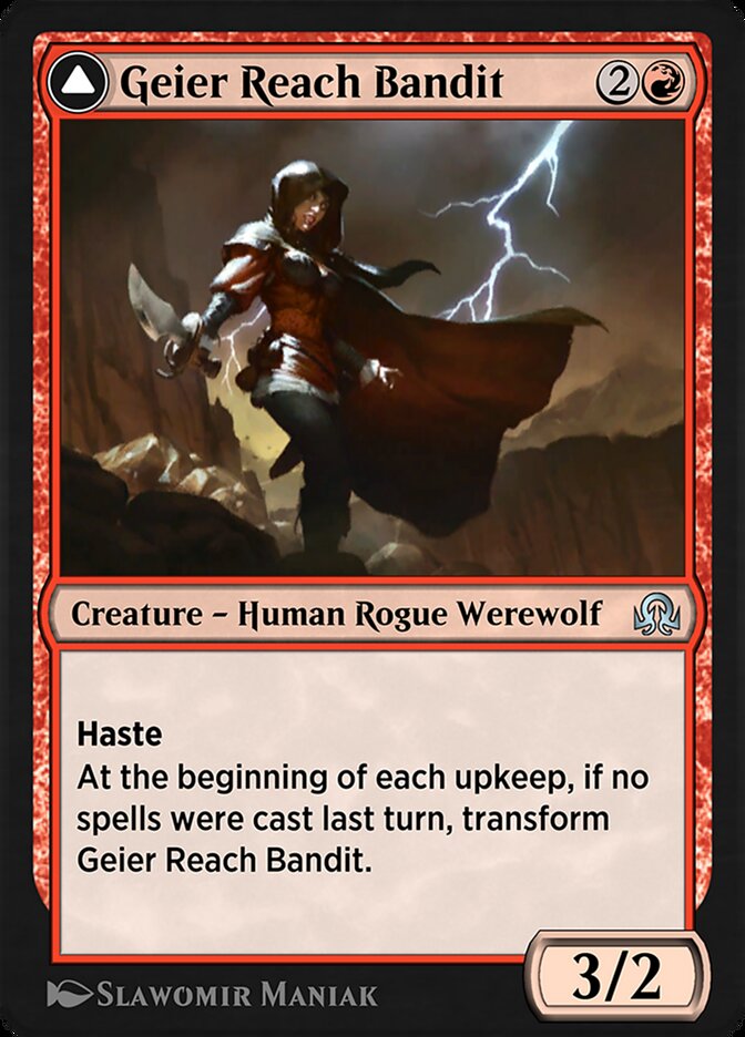 Geier Reach Bandit // Vildin-Pack Alpha SIR-159 Shadows over Innistrad Remastered Magic card