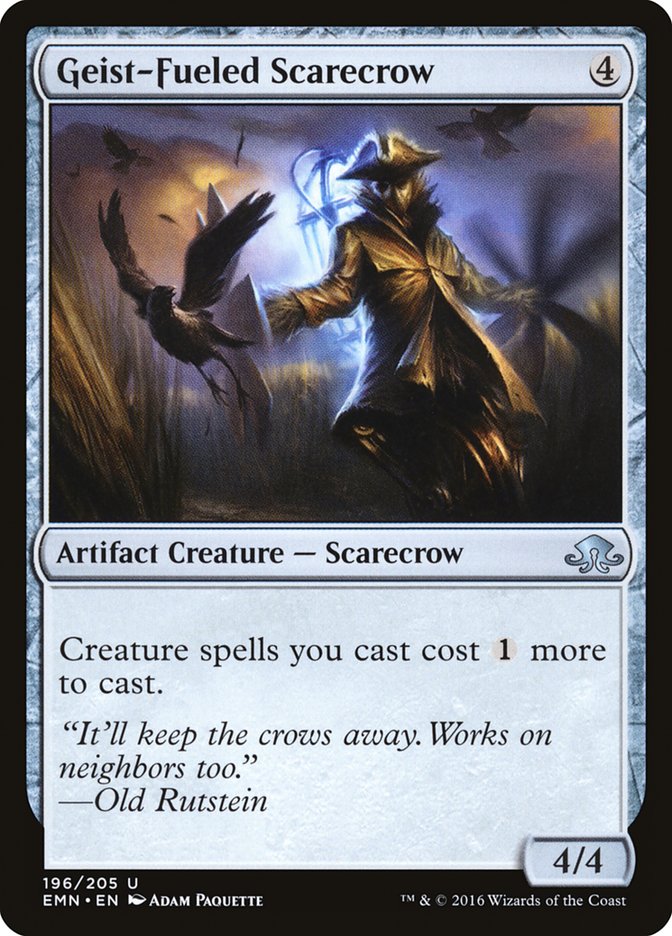 Geist-Fueled Scarecrow EMN-196 Eldritch Moon Magic card