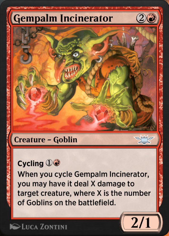 Gempalm Incinerator HA3-16 Historic Anthology 3 Magic card