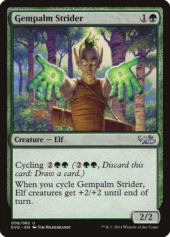 Gempalm Strider EVG-6 Duel Decks Anthology: Elves vs. Goblins Magic card