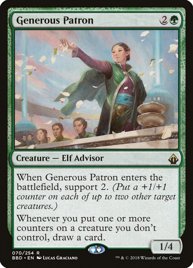 Generous Patron BBD-70 Battlebond Magic card