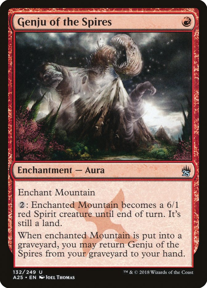 Genju of the Spires A25-132 Masters 25 Magic card