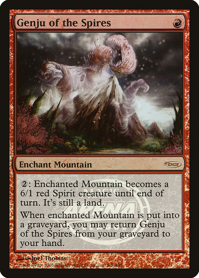 Genju of the Spires PAL05-6 Arena League 2005 Magic card
