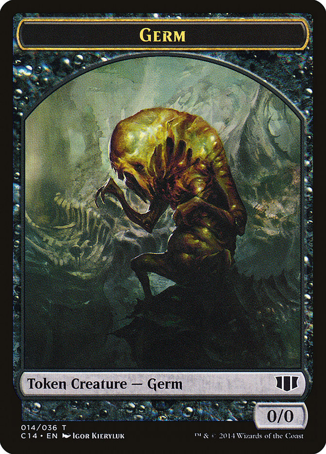 Germ TC14-14 Commander 2014 Tokens Magic card