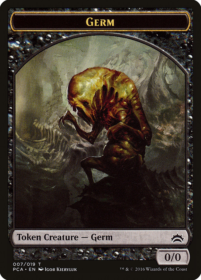 Germ TPCA-7 Planechase Anthology Tokens Magic card