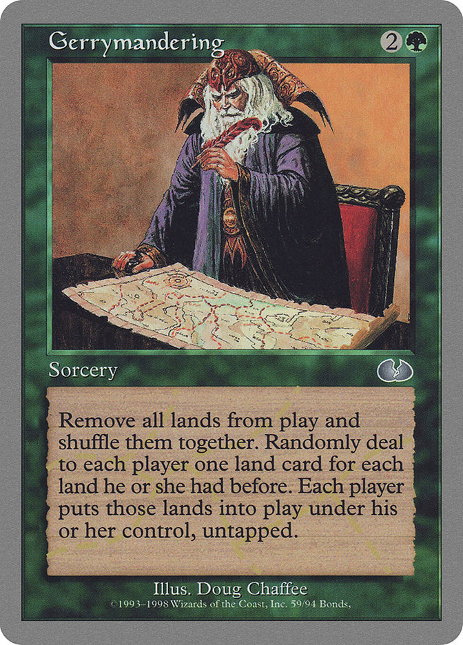 Gerrymandering UGL-59 Unglued Magic card