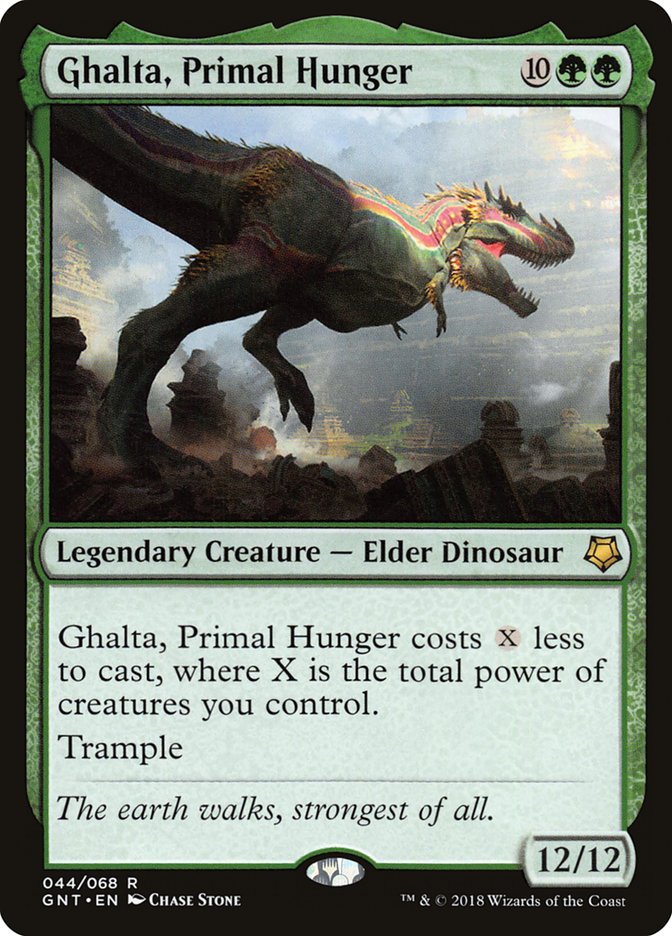 Ghalta, Primal Hunger GNT-44 Game Night Magic card