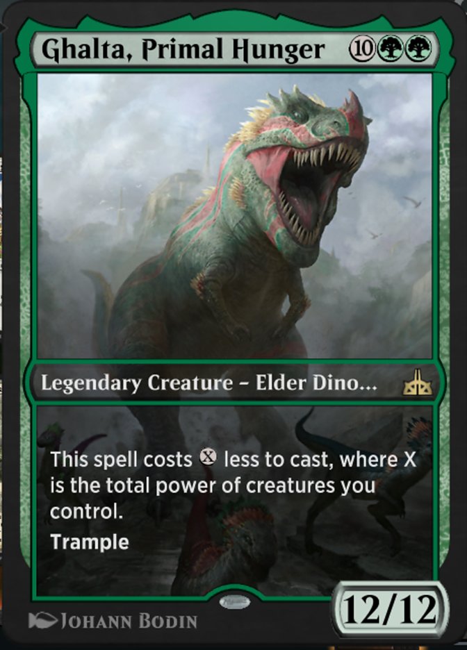 Ghalta, Primal Hunger PANA-7 MTG Arena Promos Magic card
