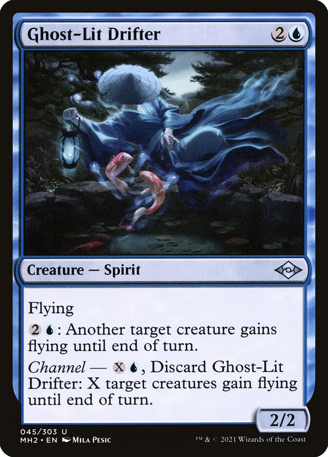 Ghost-Lit Drifter MH2-45 Modern Horizons 2 Magic card