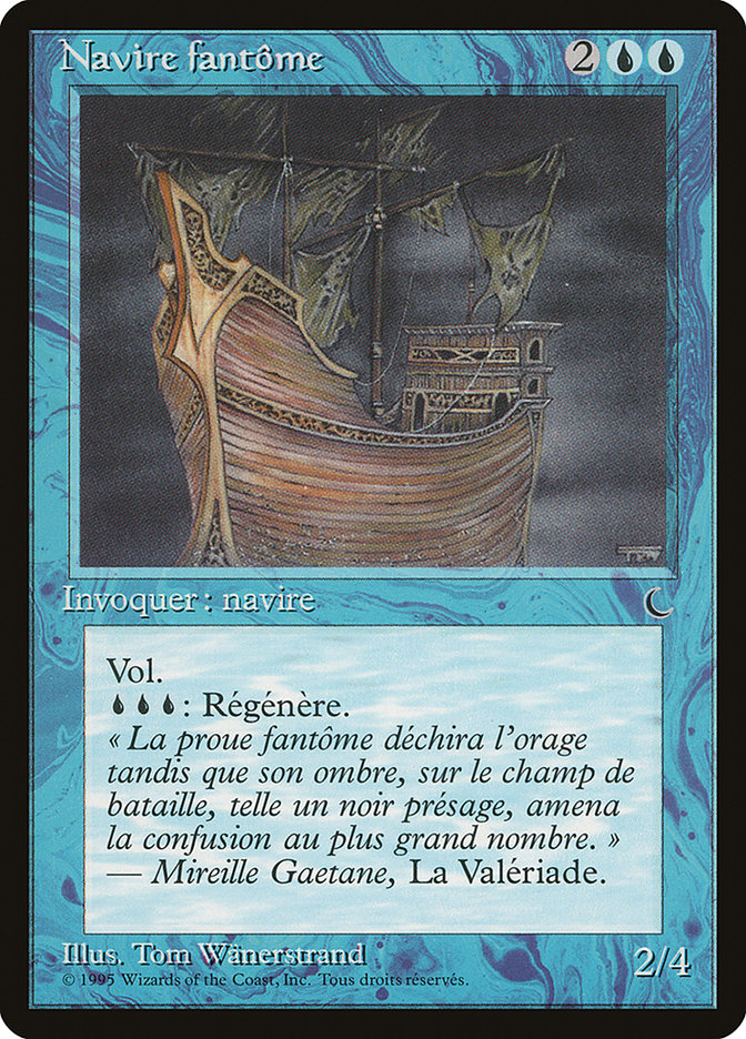 Ghost Ship REN-33 Renaissance Magic card