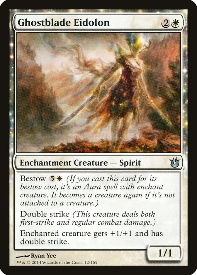 Ghostblade Eidolon BNG-12 Born of the Gods Magic card
