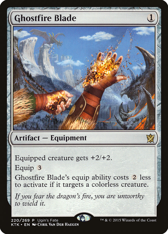 Ghostfire Blade UGIN-220 Ugin's Fate Magic card