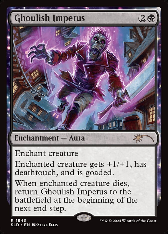Ghoulish Impetus SLD-1843 Secret Lair Drop Magic card