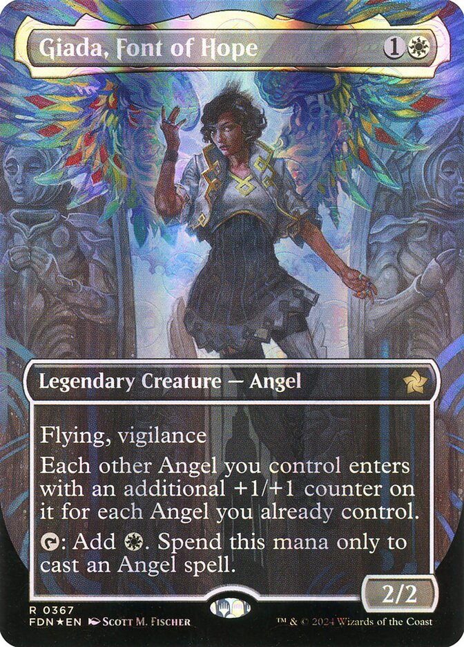 Giada, Font of Hope FDN-367 Foundations Magic card