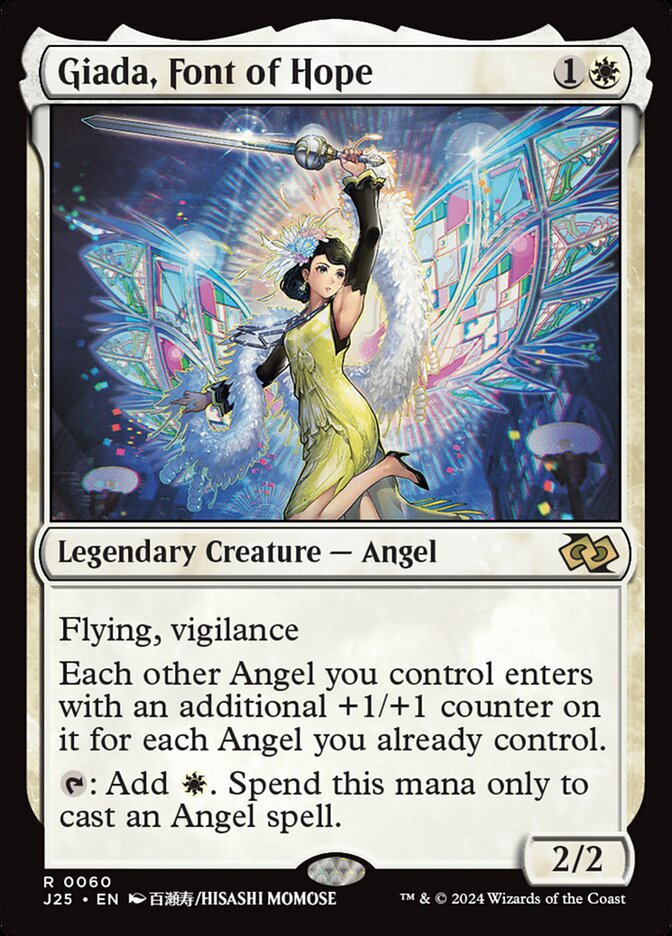 Giada, Font of Hope J25-60 Foundations Jumpstart Magic card