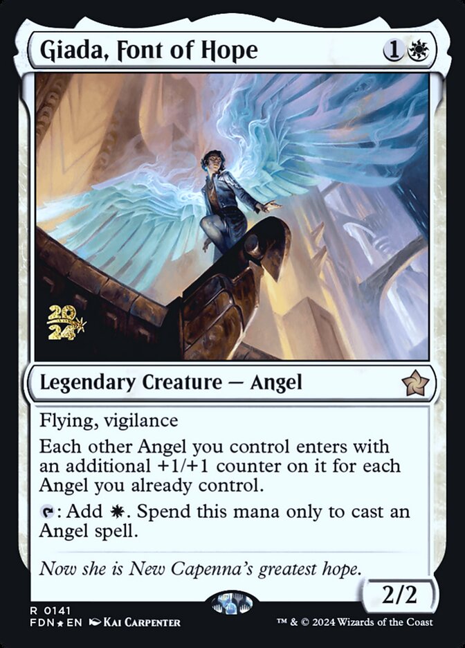Giada, Font of Hope PFDN-141S Foundations Promos Magic card