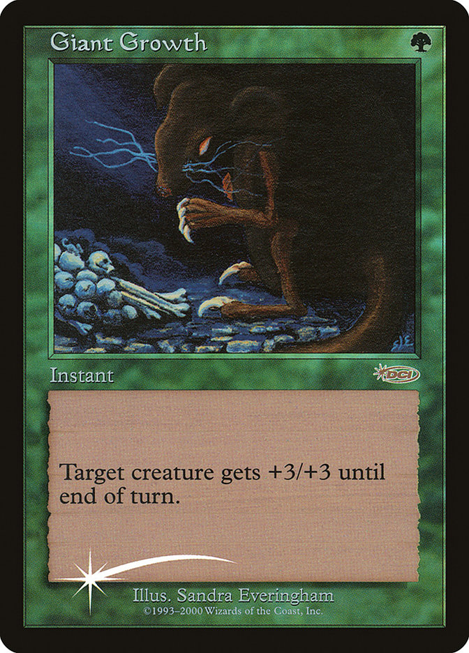 Giant Growth FNM-8 Friday Night Magic 2000 Magic card
