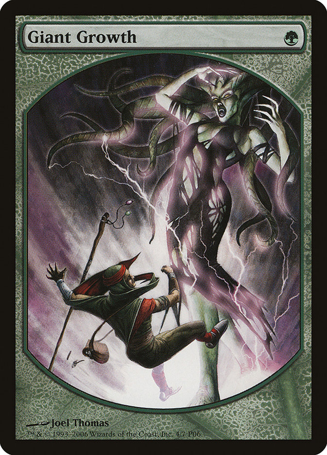 Giant Growth P06-4 Magic Player Rewards 2006 Magic card