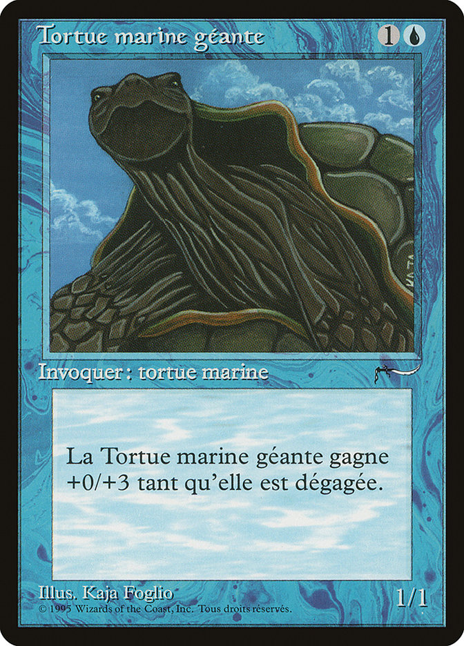 Giant Tortoise REN-34 Renaissance Magic card