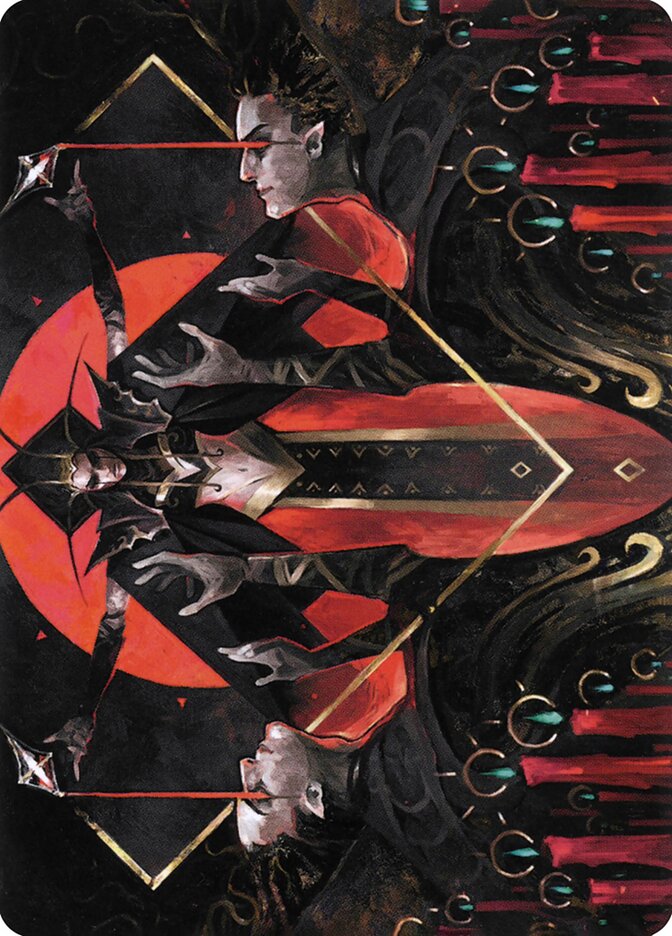 Gift of Fangs // Gift of Fangs AVOW-34 Crimson Vow Art Series Magic card