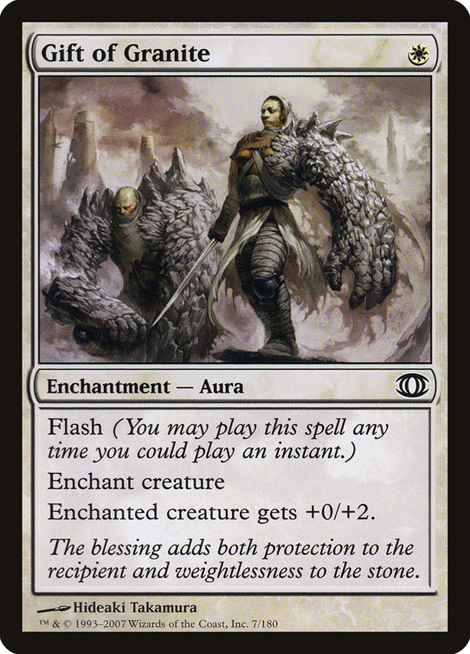 Gift of Granite FUT-7 Future Sight Magic card