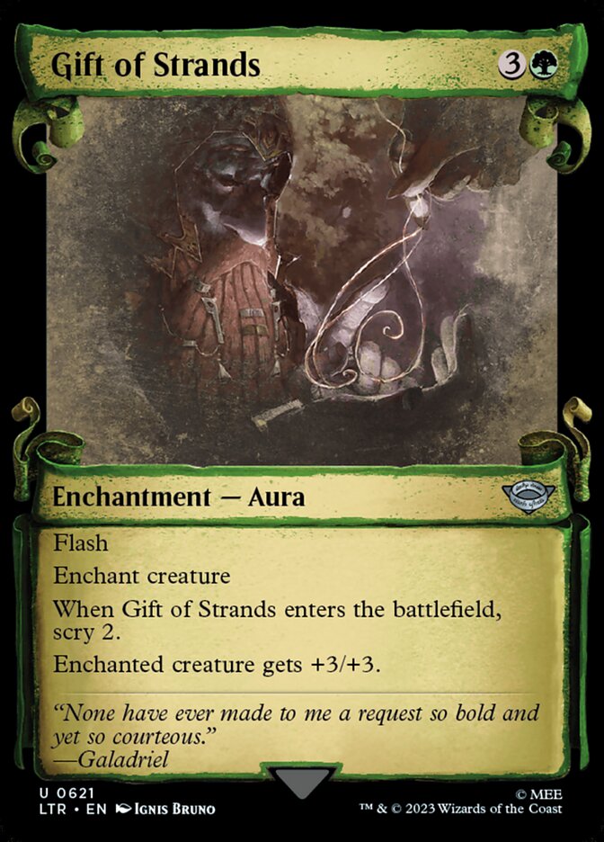 Gift of Strands LTR-621 The Lord of the Rings: Tales of Middle-earth Magic card