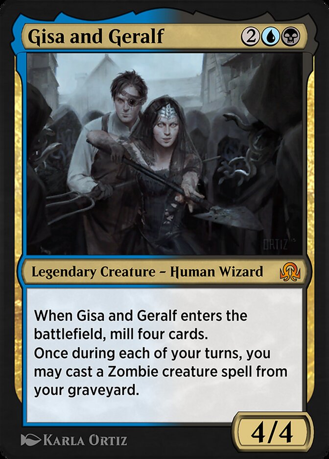 Gisa and Geralf SIR-233 Shadows over Innistrad Remastered Magic card