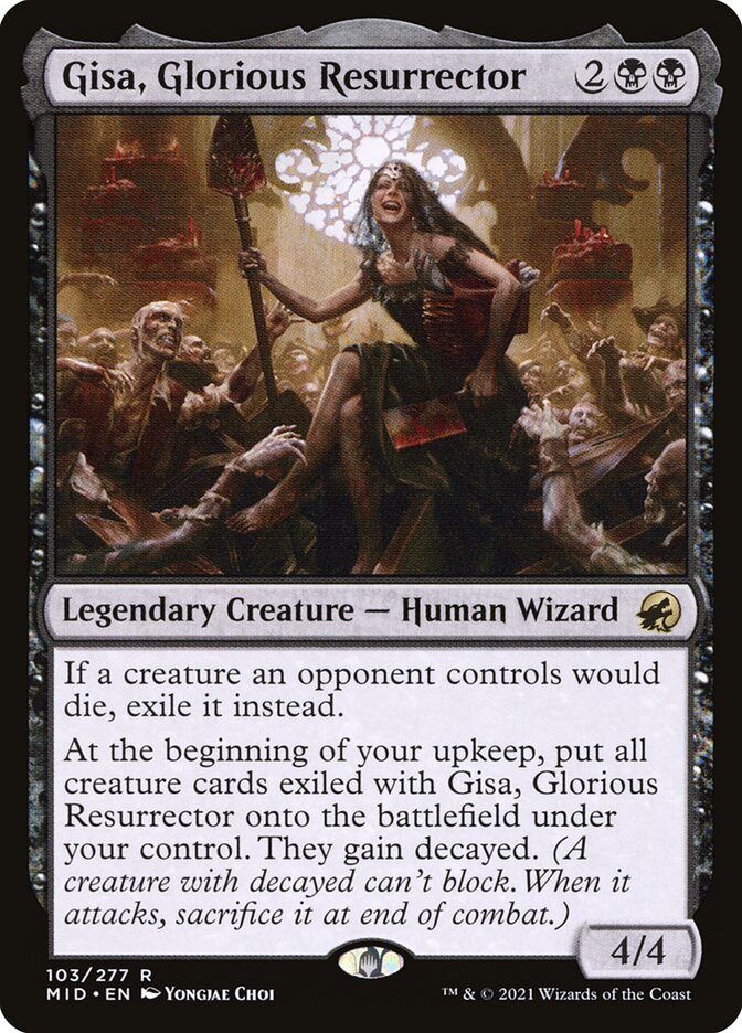 Gisa, Glorious Resurrector MID-103 Innistrad: Midnight Hunt Magic card