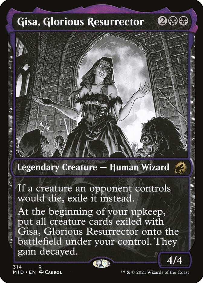 Gisa, Glorious Resurrector MID-314 Innistrad: Midnight Hunt Magic card