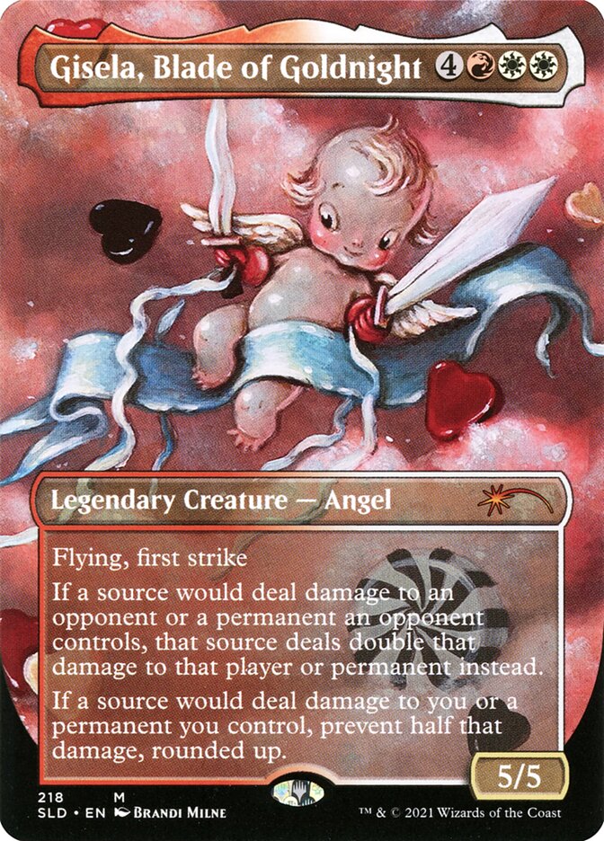 Gisela, Blade of Goldnight SLD-218 Secret Lair Drop Magic card