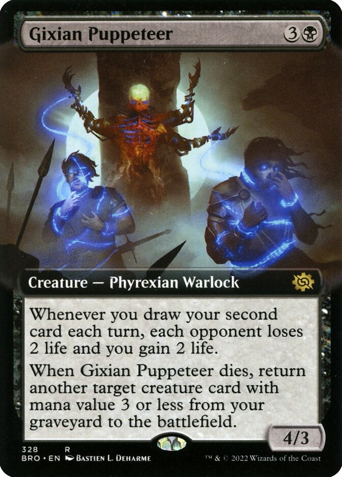 Gixian Puppeteer BRO-328 The Brothers' War Magic card