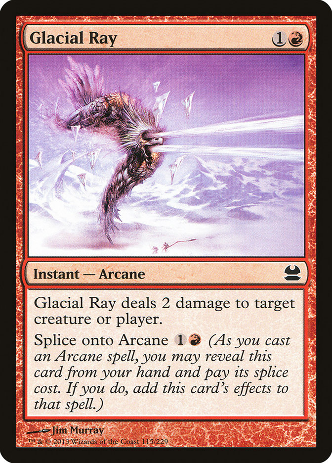 Glacial Ray MMA-115 Modern Masters Magic card
