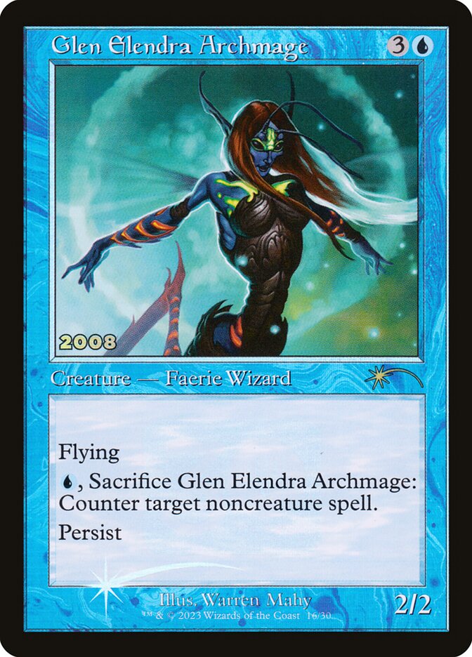 Glen Elendra Archmage P30A-16 30th Anniversary Play Promos Magic card