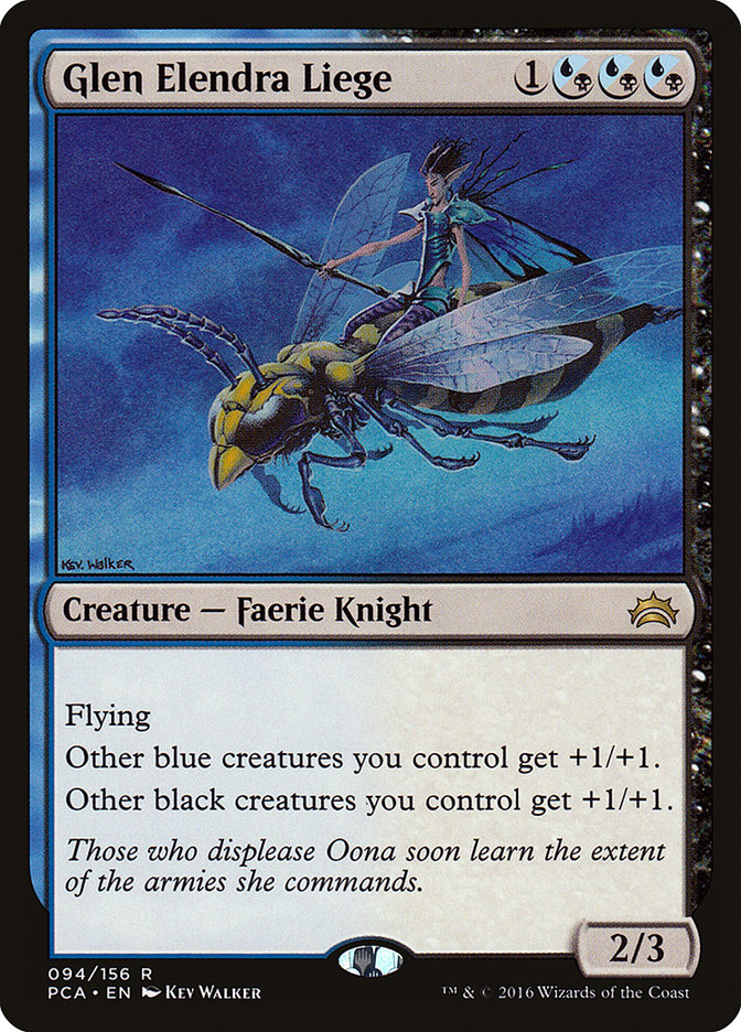 Glen Elendra Liege PCA-94 Planechase Anthology Magic card